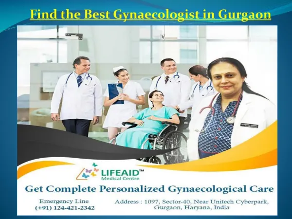 Gynaecologist in Gurgaon