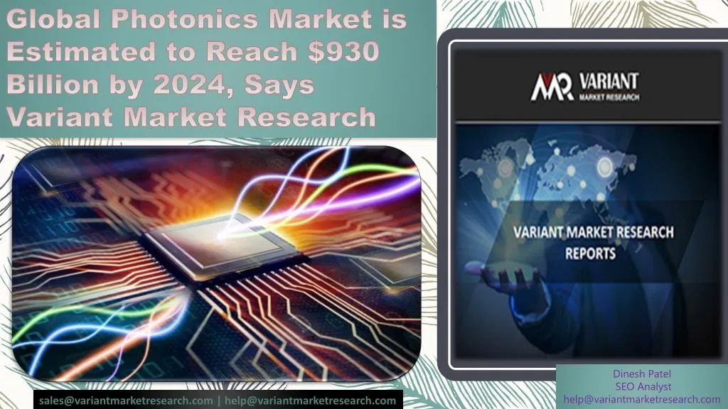 global photonics market is estimated to reach