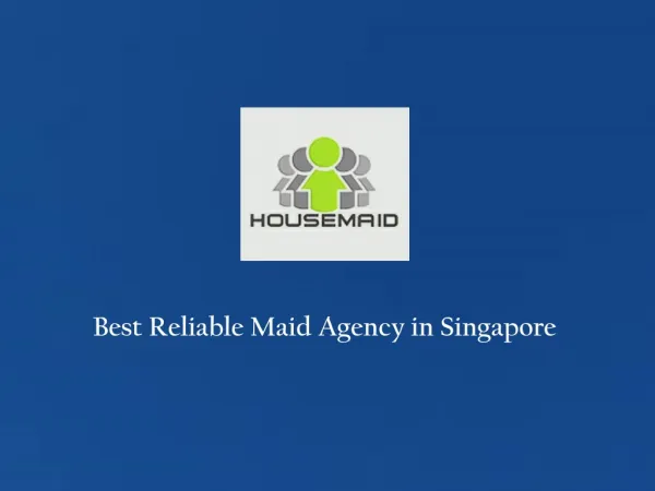 Singapore Maids Agency