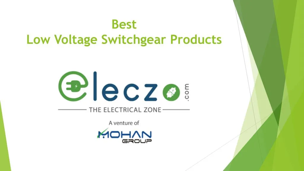 best low voltage switchgear products