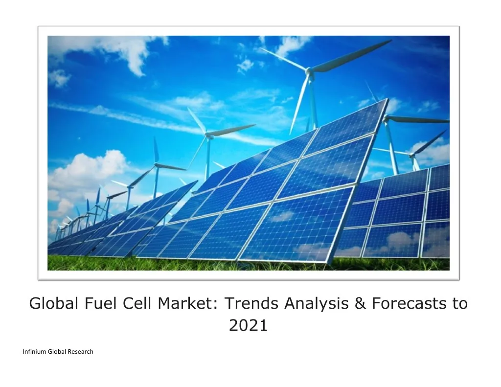 global fuel cell market trends analysis forecasts