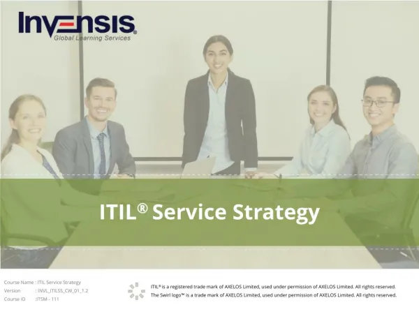 ITIL Service Strategy - Invensis Learning