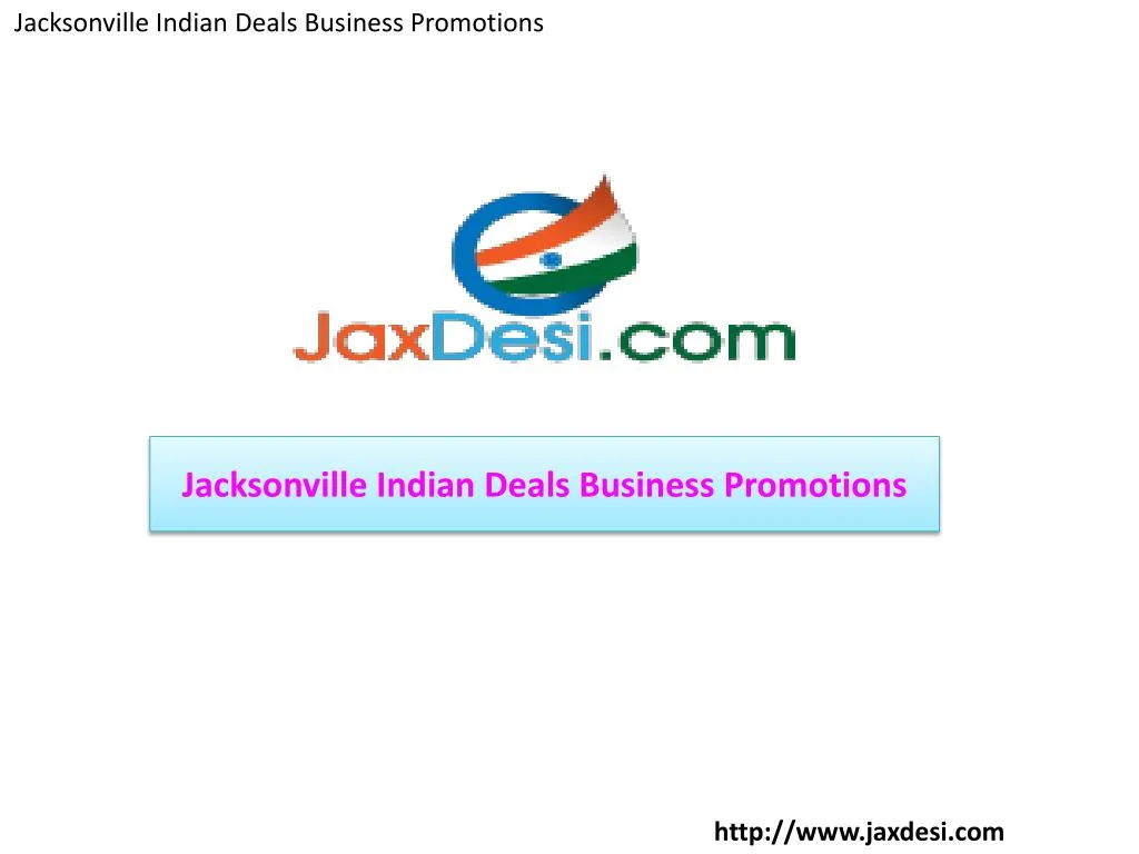 jacksonville indian deals business promotions