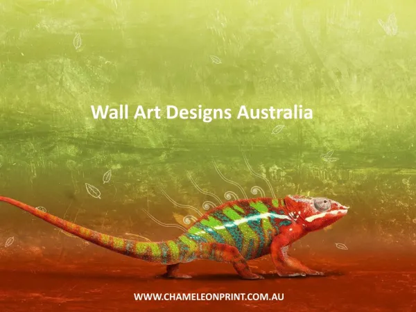Wall Art Designs Australia - Chameleon Print Group