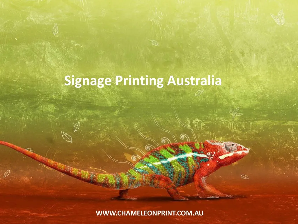 signage printing australia