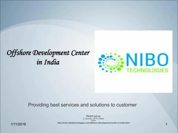 Offshore Development Center - NIBO Technologies
