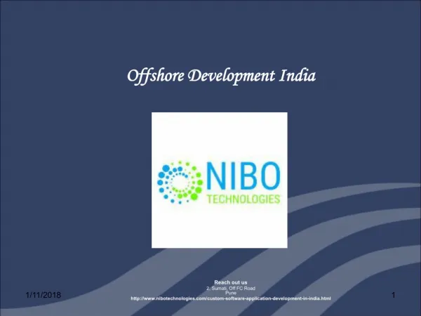 Offshore Development India - NIBO Technologies