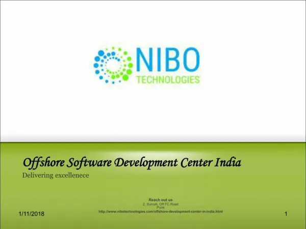 Offshore Software Development Center India - NIBO Technologies