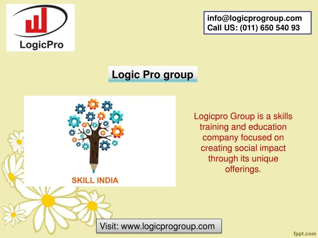 info@logicprogroup com call us 011 650 540 93