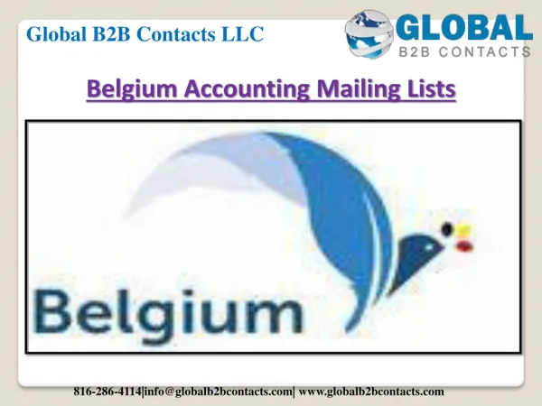 Belgium Accounting Mailing Lists