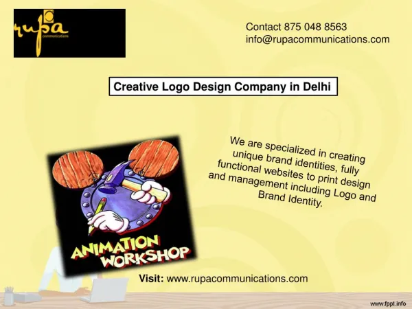Logo Design Company in Delhi - Rupacommunications.com