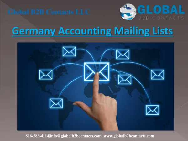 Germany Accounting Mailing Lists