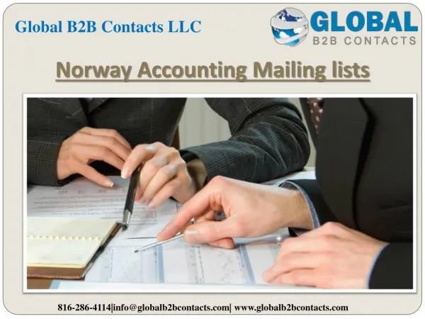 Norway Accounting Mailing lists.