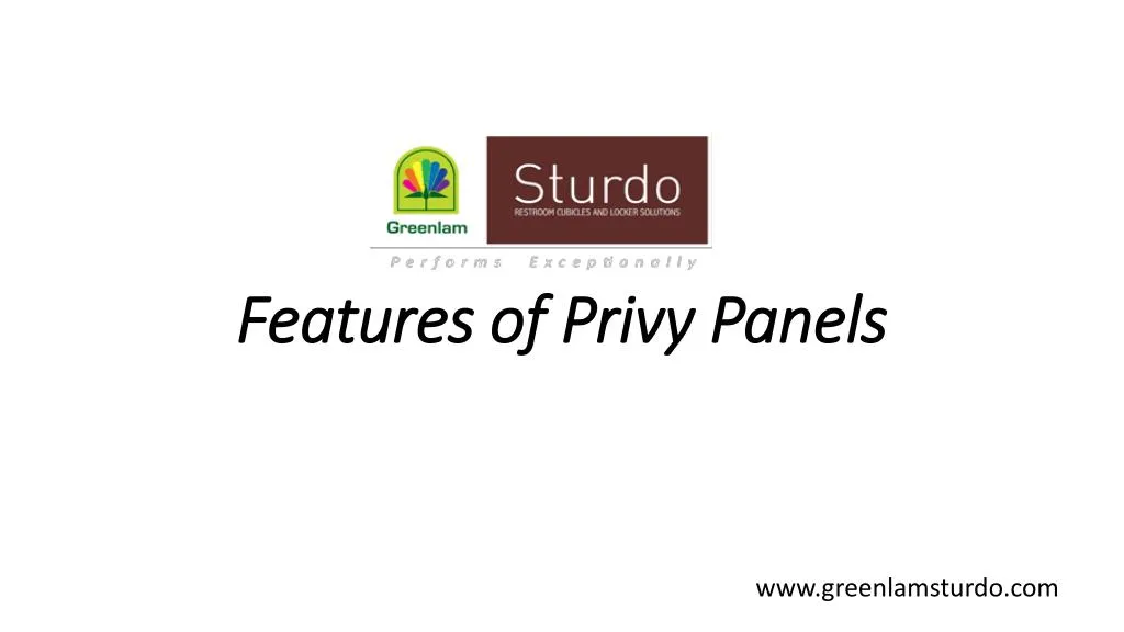 features of privy panels