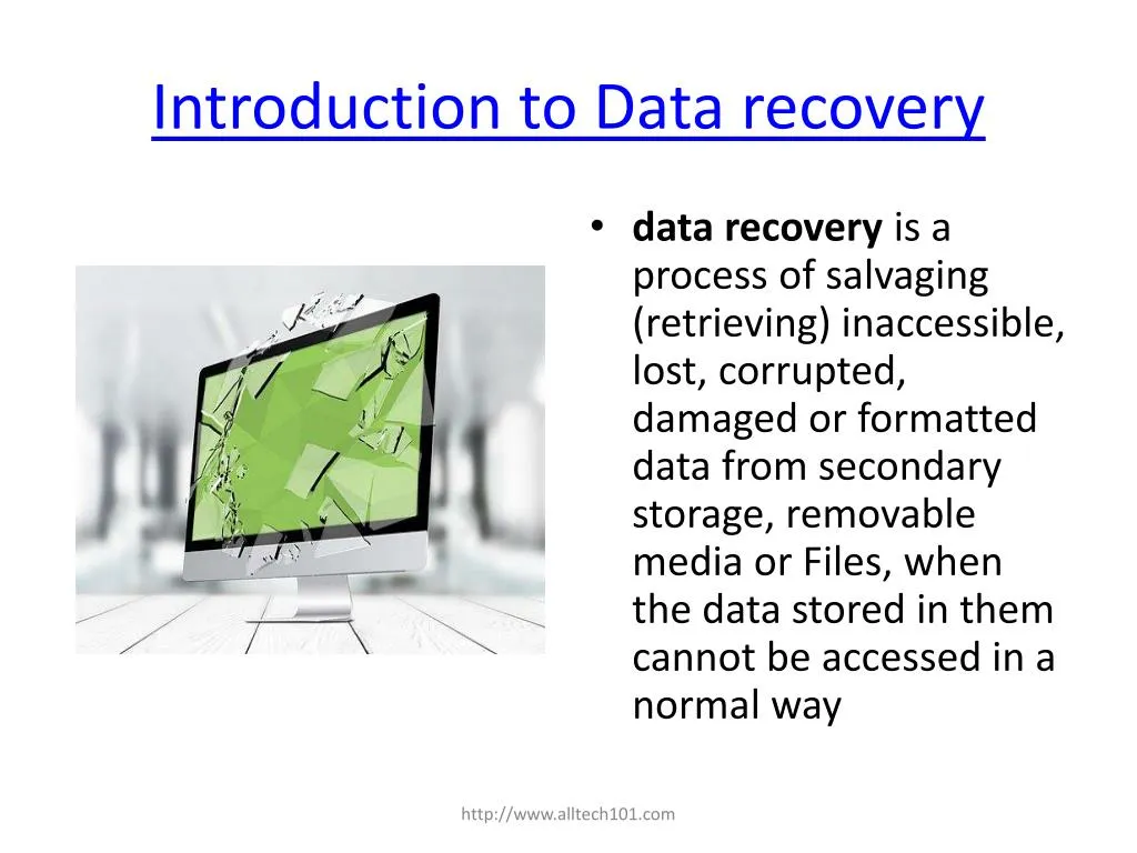 introduction to data recovery