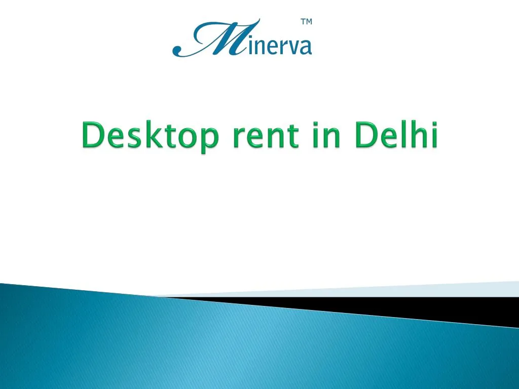 desktop rent in delhi