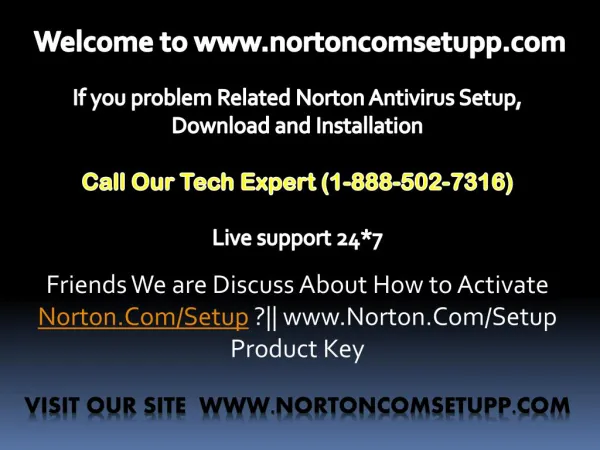 Click Here to Download Norton.Com/Setup|Call 18885027316