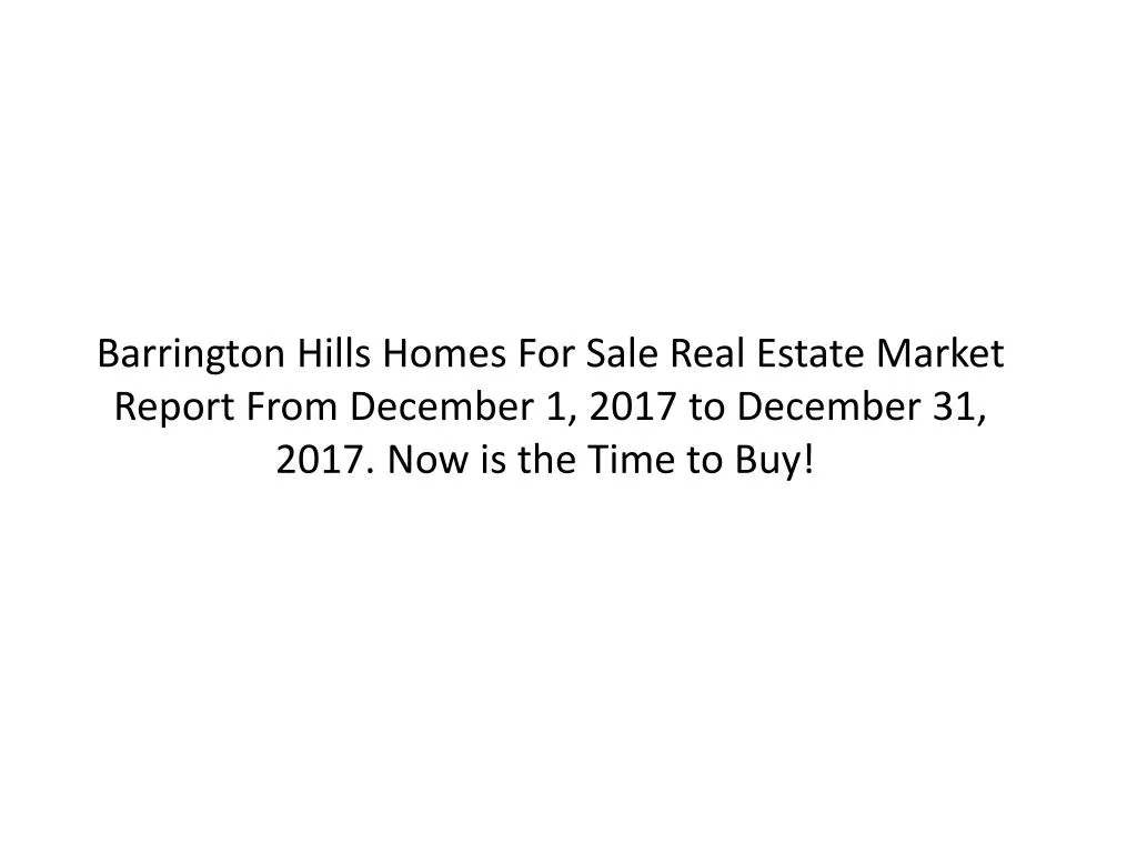 barrington hills homes for sale real estate