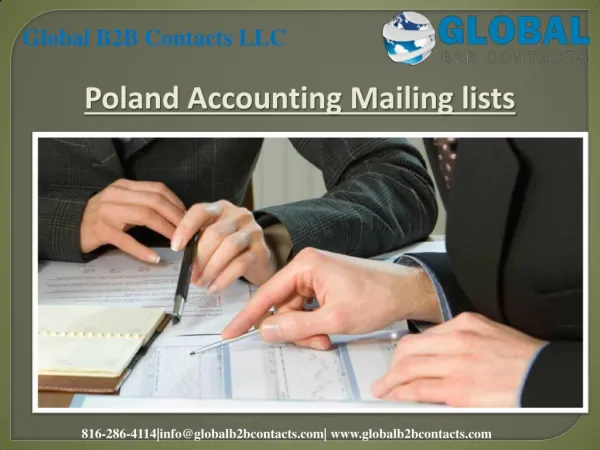 Poland Accounting Mailing lists.