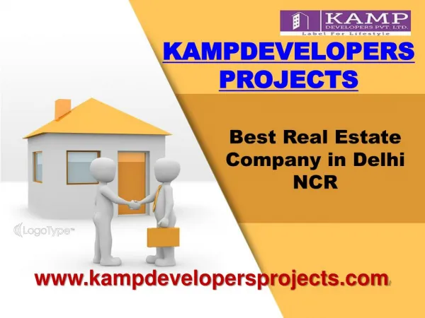 Kamp Developers Projects is Know For Credibility at Real Estate Sector