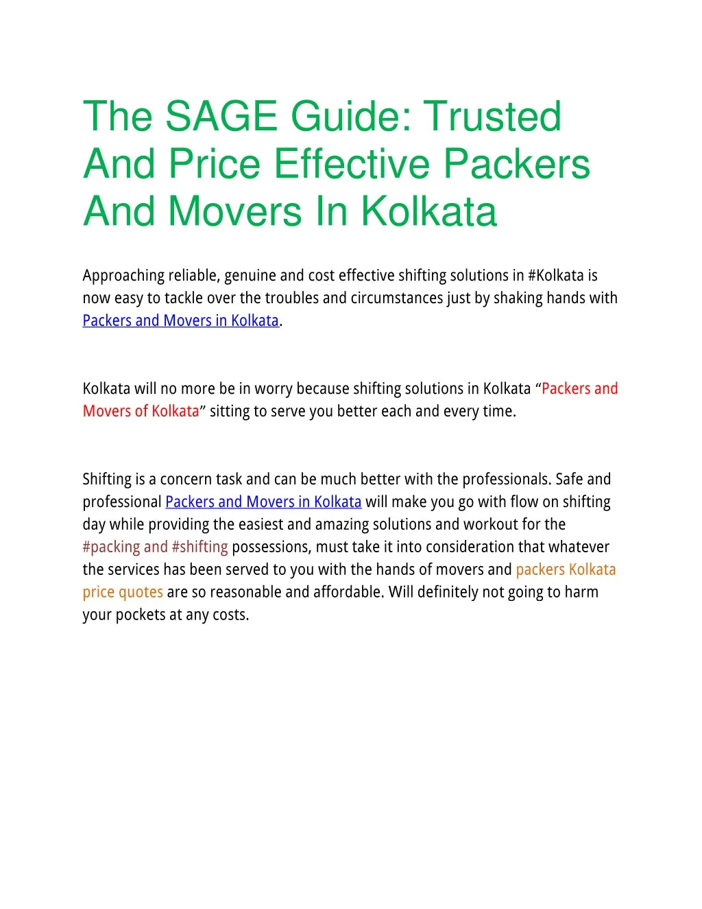 the sage guide trusted and price effective