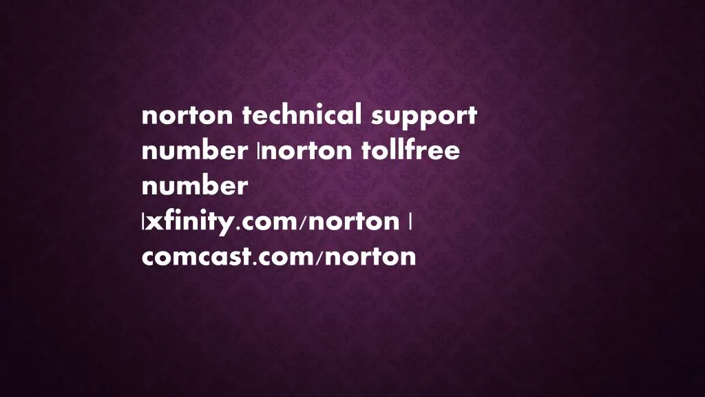 norton technical support number norton tollfree