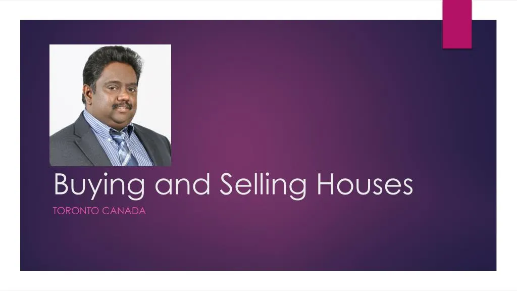 buying and selling houses