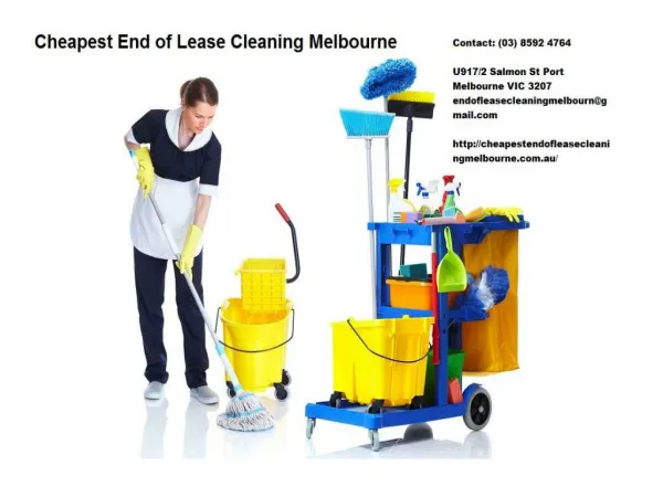 Cheapest End of Lease Cleaning Melbourne