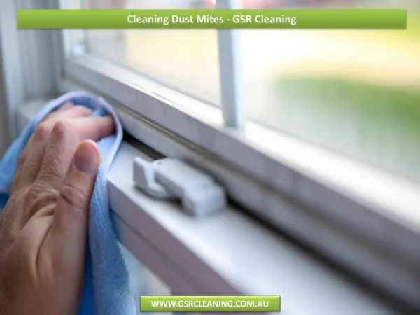 Cleaning Dust Mites - GSR Cleaning