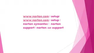 www.norton.com/setup | Norton.com/setup - slide 1