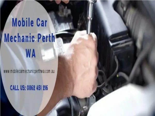 Mobile Car Mechanic Perth WA