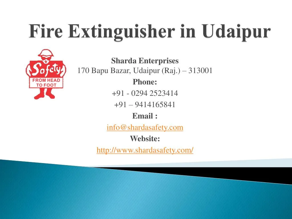 fire extinguisher in udaipur