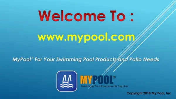 Mypool â€“ Offering Only Quality Swimming Pool Supplies!