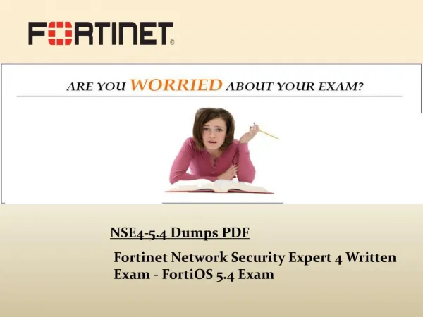 Easily Pass NSE4-5.4 Exam With Our Dumps & pdf - Dumps4Download