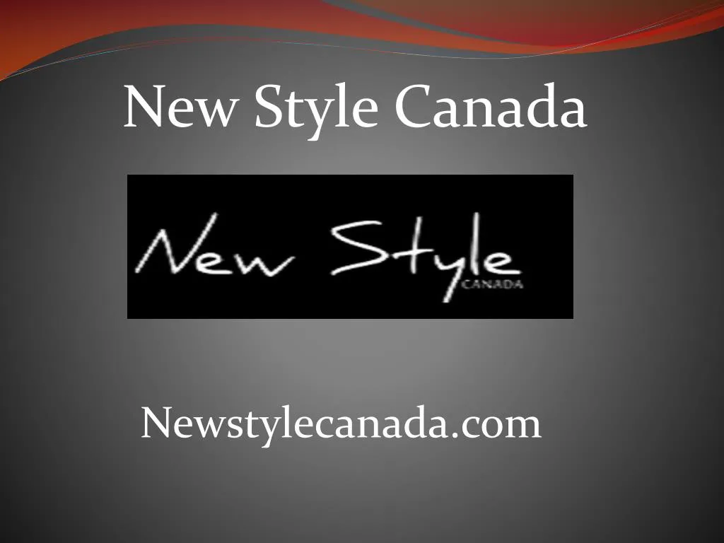 new style canada