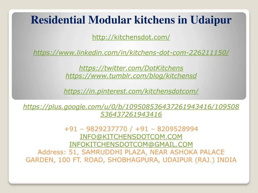 residential modular kitchens in udaipur http