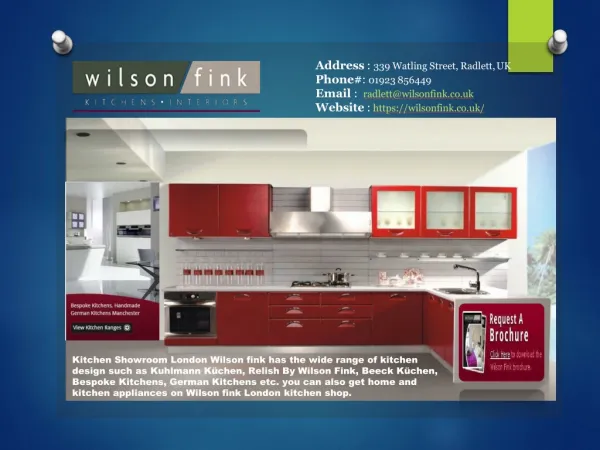 Best Kitchen Suppliers in Hertfordshire Wilson Fink