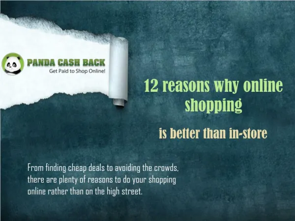 12 reasons why online shopping is better than in-store