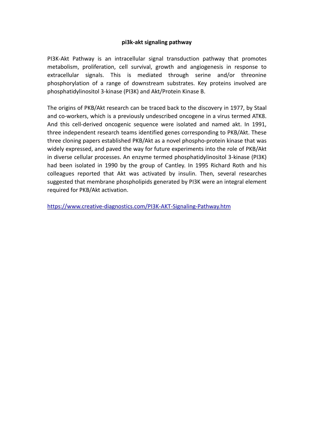 pi3k akt signaling pathway