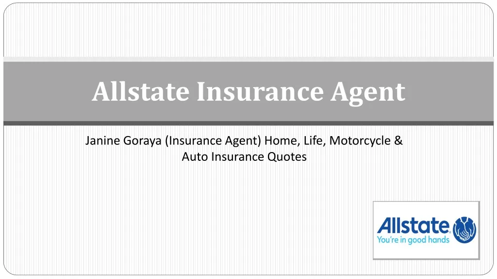 allstate insurance agent