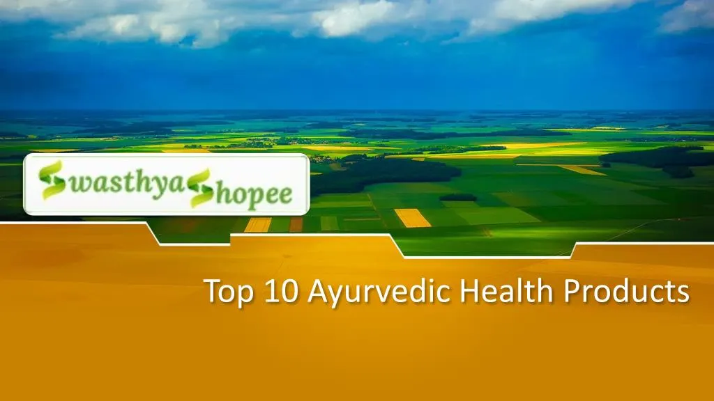 top 10 ayurvedic health products