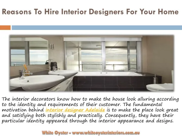 Reasons To Hire Interior Designers For Your Home