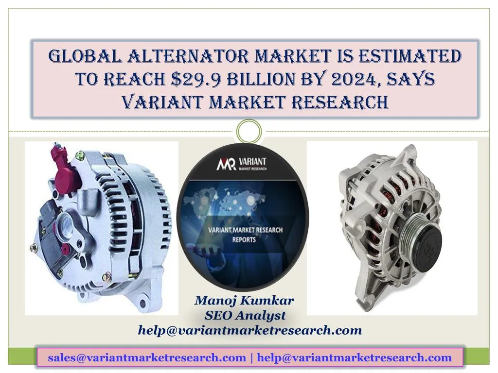 global alternator market is estimated to reach