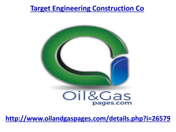Find here the best service of target engineering construction co