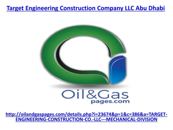 Check out the best service of target engineering construction company llc abu dhabi