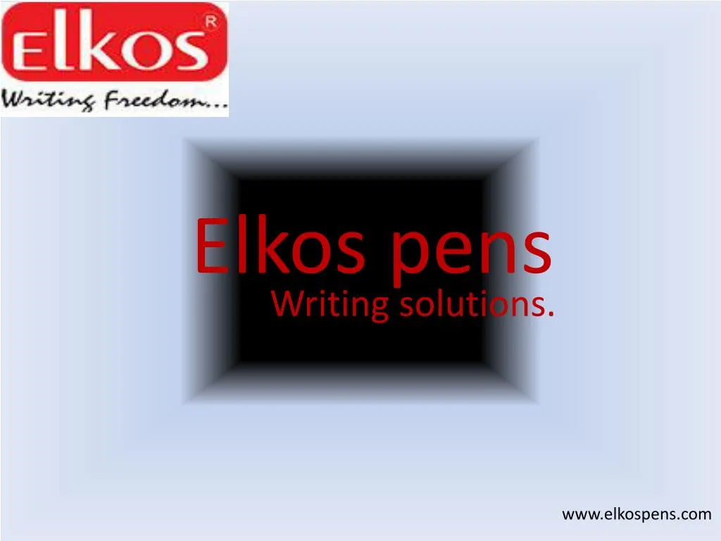 elkos pens writing solutions