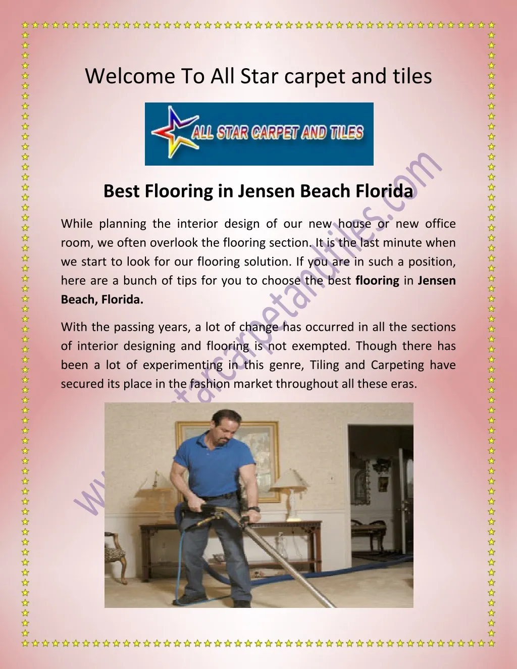 welcome to all star carpet and tiles