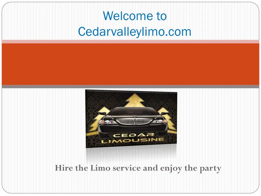 welcome to cedarvalleylimo com