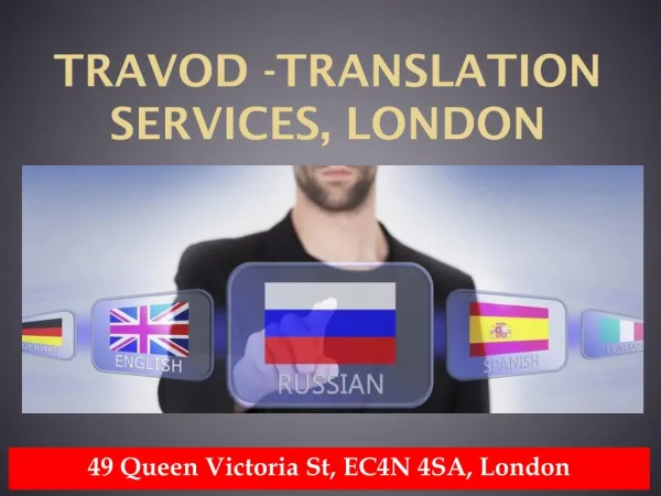 Travod International - Find The Translation Services in London
