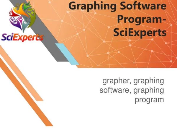 Grapher - Graphing Software Program- SciExperts